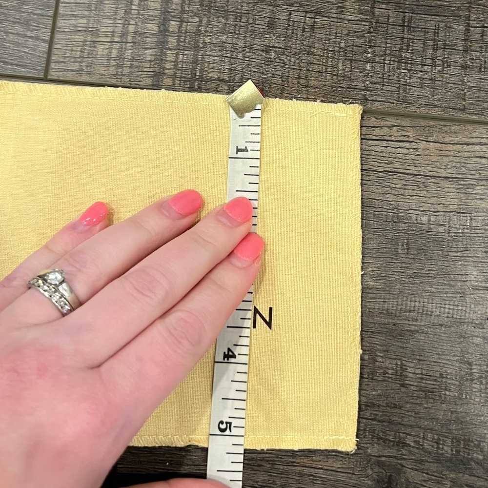 Louis Vuitton Small Beige Cotton Pouch – Made in Italy - Picture 6 of 7